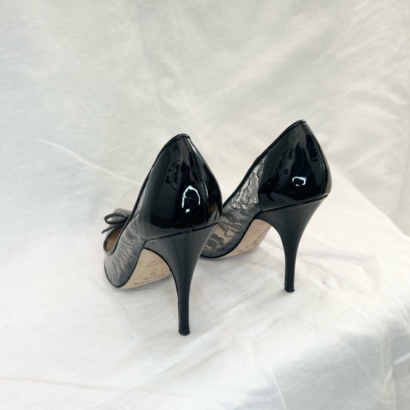 Kate Spade Pointed Toe Evening Pumps - Jeb Mid Heel - Picture 4 of 12